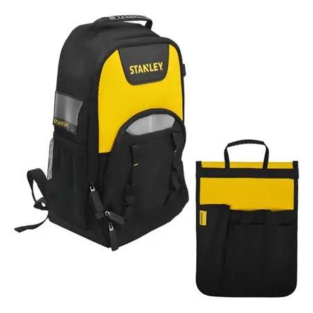 Mochila Stanley Para Herramientas Stst515155, Color Negro/amarillo