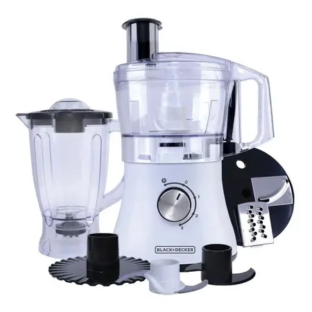 Multiprocesadora Black+decker Fp1002j-ar 750w Blanca 220v