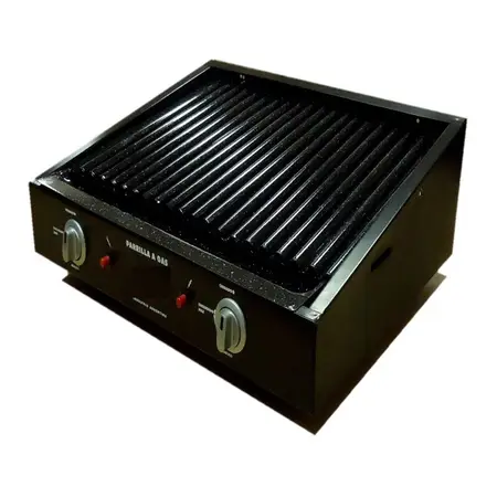 Parrilla A Gas Leal G/envasado Sin Tapa Dubai P1300 Portatil