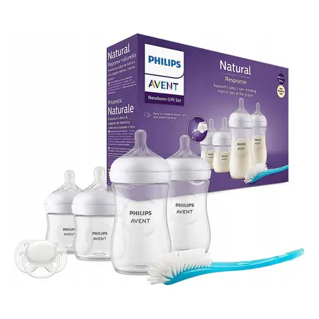 Philips Avent Natural Set Recién Nacido Color Blanco Scd 838/11 Natural Response