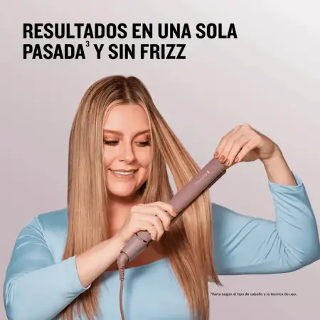 Planchita Alisadora Remington Airvive Aire Ionico 5 Ajustes Temperatura Con Led