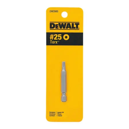 Punta Torx Power Bit Reforzada Dw2665 T25 50.8mm