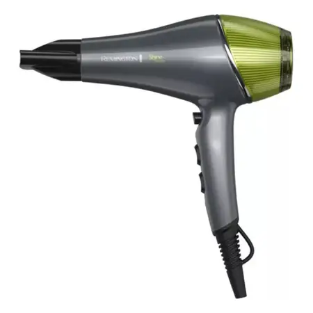 Secador De Pelo Remington Shine Therapy D18a Gris Y Verde 22