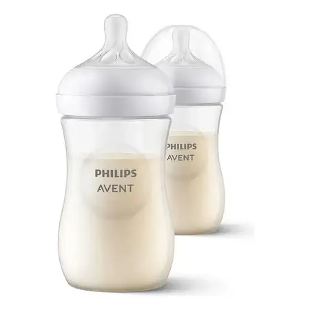 Set 2 Mamaderas Natural Response Philips Avent 260ml