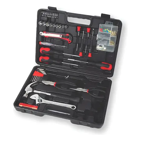 Set De 124 Herramientas + Maletin Byd - Byd10004 Rojo Y Negro