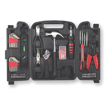Set De 128 Herramientas + Maletin Byd - Byd10003 Rojo Y Negro