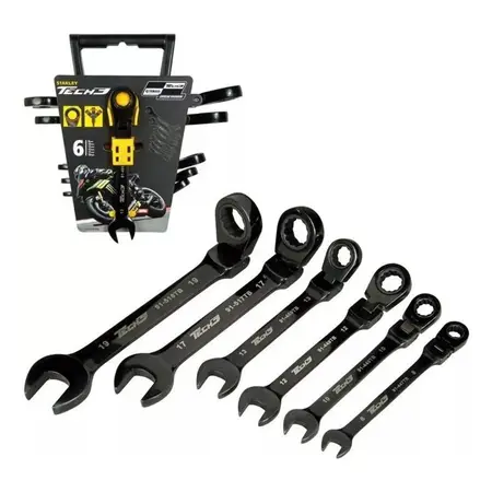 Set Llaves Stanley Stht9-91444 Combinadas Yamaha 6pcs Tech3