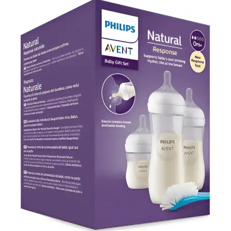 Set Recien Nacido Avent Natural Response 837/12 Transparente