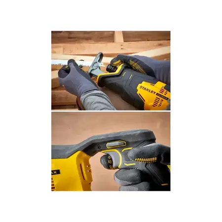 Sierra Sable Inalámbrica Stanley Fatmax 20v Scr300b-b3