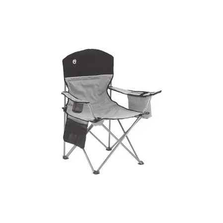 Silla Plegable Coleman Camping Enfriadora Director Grande Color Gris