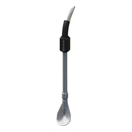 Stanley Spoon Original Bombilla Para Mate Acero Inoxidable Color Negro