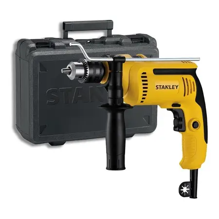 Taladro Percutor 13mm + Maletin Plastico Stanley Sdh700k