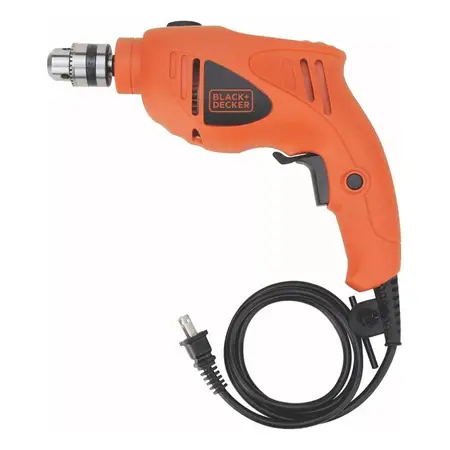 Taladro Percutor 550w + 41 Accesorios Black + Decker Hd455k Color Naranja Frecuencia 50