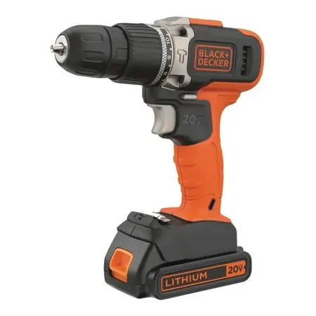 Taladro Percutor Inalámbrico Black+decker Bcd704c1 20v 