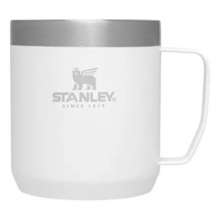 Taza Camp Mug Stanley 354 Ml Color Blanco Liso