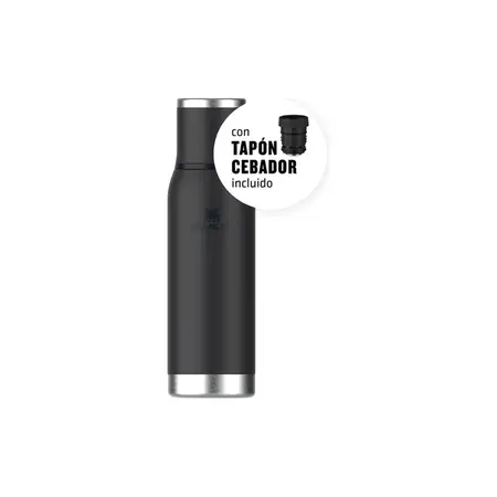 Termo Adventure To-go 750 Ml C/tapón Cebador Black 2.0
