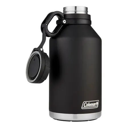 Termo Coleman Acero Inox. 1,9 Lts Growler Negro