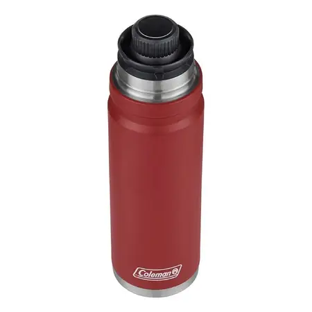 Termo Coleman Matero De Acero Inoxidable 1.2l Rojo