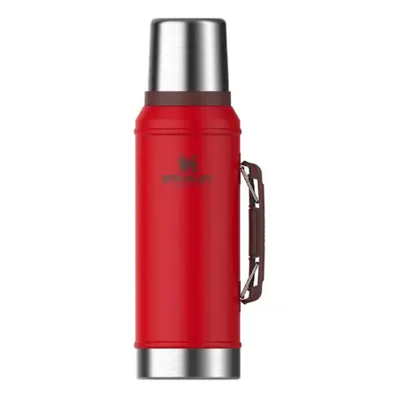 Termo Mate Stanley Classic 950 Ml Con Asa Y Tapon Cebador
