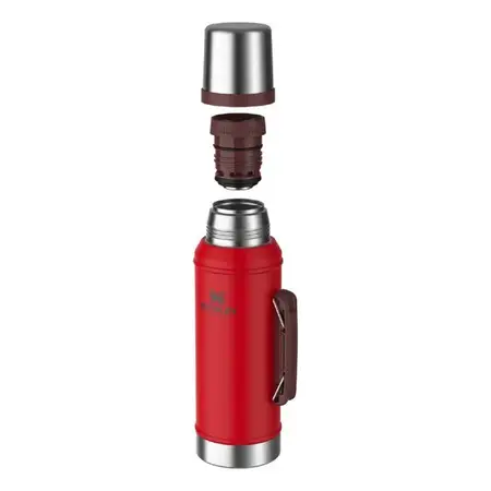 Termo Mate Stanley Classic 950 Ml Con Asa Y Tapon Cebador