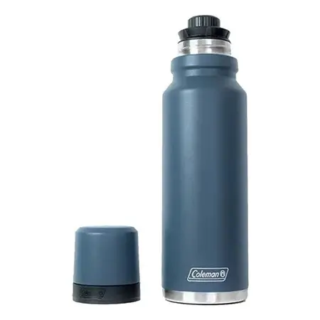 Termo Matero Coleman Acero Inox 1,2 Litros Azul Cebador