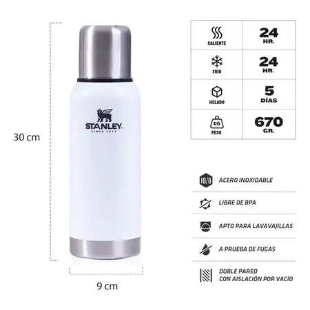 Termo Stanley Adventure 1lt Outlet!!!