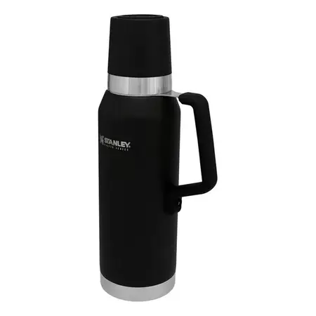 Termo Stanley Master Series 1.3 Lt Frio/calor 40 Hs Color Negro