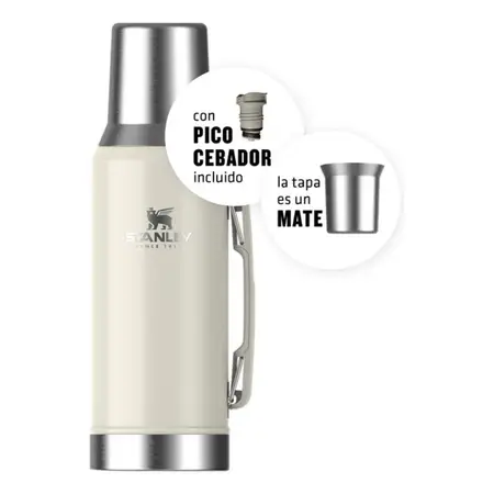Termo Stanley Mate System 1.2l+ Mate 236 Ml Cream Gloss