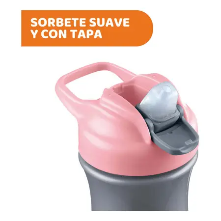 Vaso Infantil Chicco Antiderrame Pop-up C/sorbete 350 Ml
