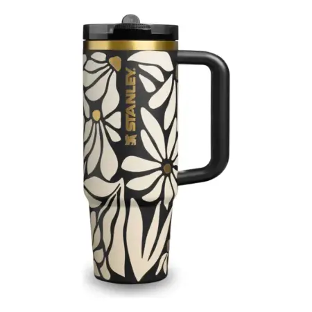 Vaso Quencher Térmico Stanley Protour 887ml Wild Blooms Frio Wild Blooms Protour Flipstraw