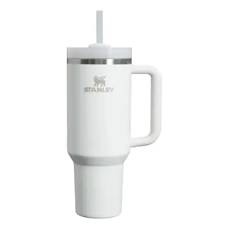 Vaso Stanley Quencher 1.18 Lts Edición Limitada H2.0 Blanco Liso