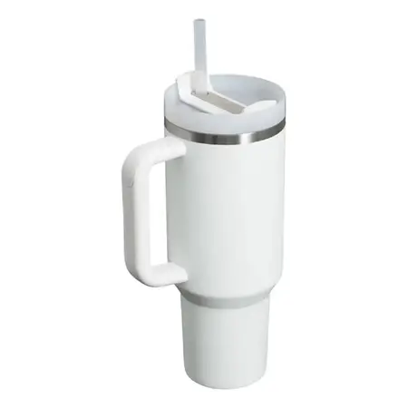 Vaso Stanley Quencher 1.18 Lts Edición Limitada H2.0 Blanco Liso
