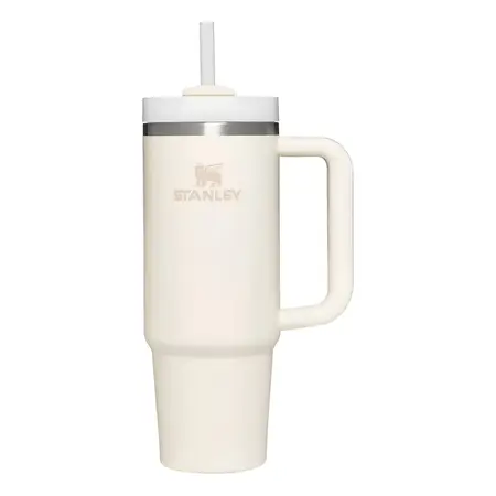 Vaso Stanley Quencher 887 Ml Edición Limitada H2.0 Cream 2.0 Liso