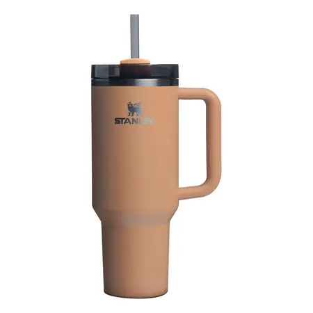 Vaso Stanley Quencher H2.0 1.18 Lts Ed. Limitada Gold C/caja Camel Lisa