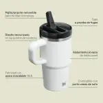 Vaso Stanley Quencher Protour Flip Straw | 591ml Cornflower Admiral Blue Protour
