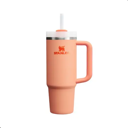Vaso Stanley The Quencher H2.0 Flowstate Color Nectarine 887 Ml