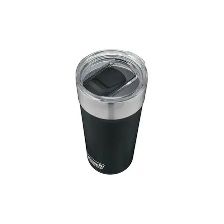 Vaso Térmico Coleman Acero Inox. Brew 600ml. Black Sand Color Negro Liso