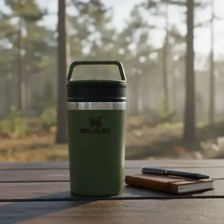 Vaso Térmico Stanley Café-to-go Travel Mug 354ml Dried Pine Liso