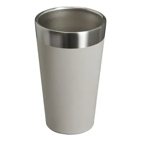 Vaso Térmico Stanley Pinta Classic 473 Ml Acero Inoxidable Ash Pinta Stacking