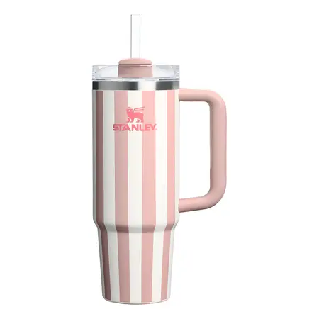 Vaso Térmico Stanley Quencher 887ml - Heat Wave Edition Peach Whip Cabana Gloss Heat Wave